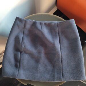 Theory Ribbed Mini Skirt